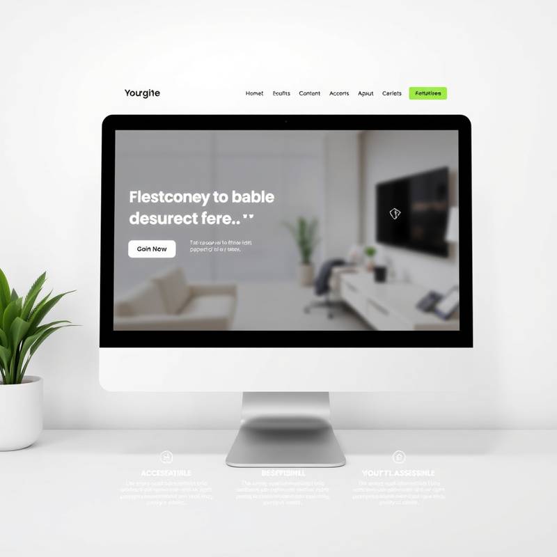 Captura del sitio web de Clínica Bienestar, mostrando un diseño limpio y profesional con un enfoque en la accesibilidad y la confianza.