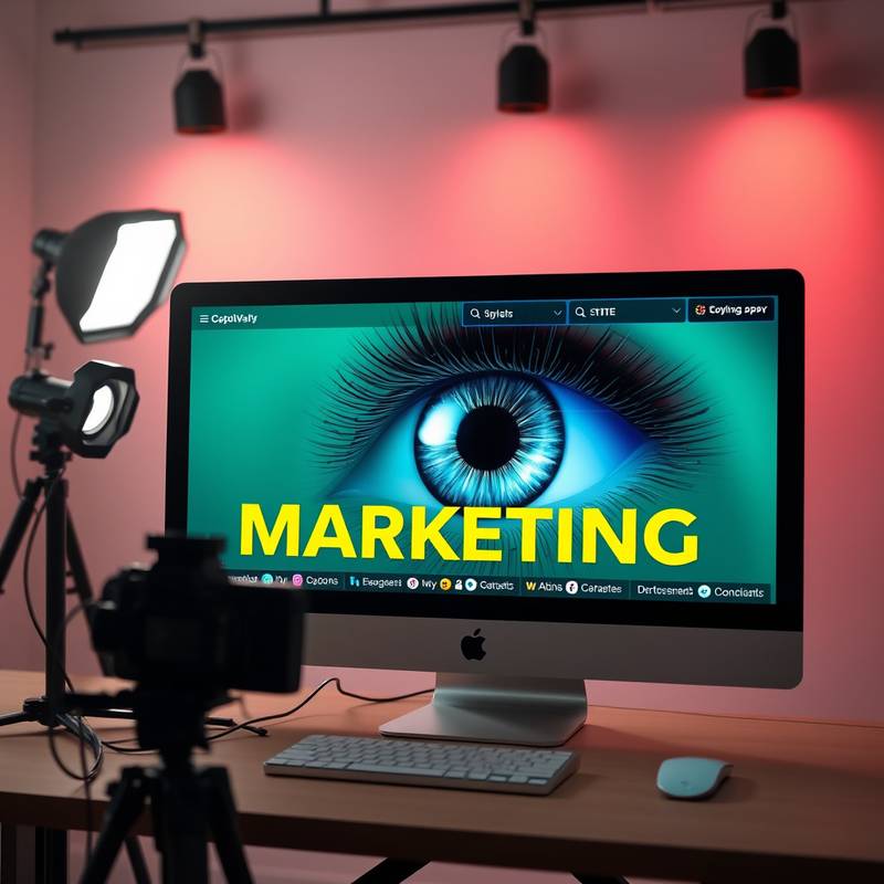 Ejemplo de una campaña de marketing digital en redes sociales con anuncios atractivos y segmentados.
